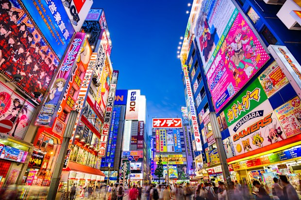 Busy Tokyo, Japan 