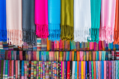 7. Silk scarf