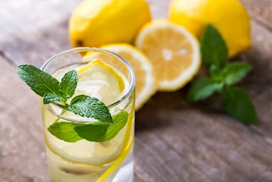 Replace a sugary drink with infused water