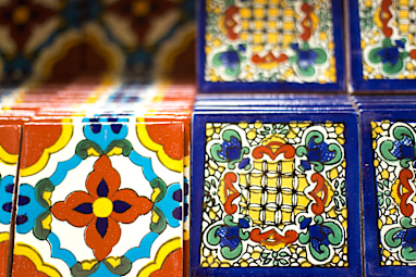 10. Talavera pottery tiles