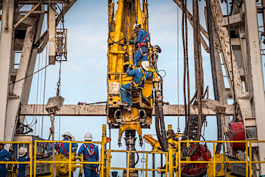 Oil and gas workers