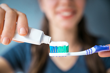 Brush your teeth with the opposite hand