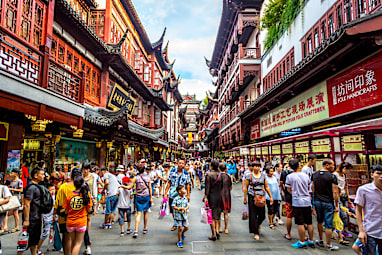 6. Shanghai, China → Frankfurt, Germany