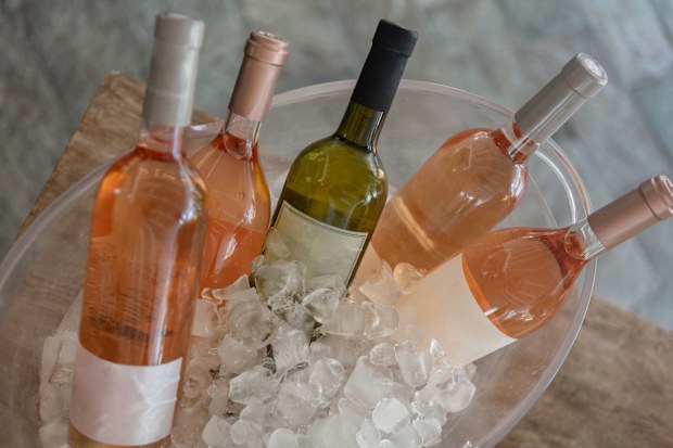 Rose wine