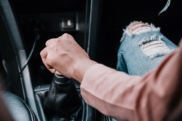 Teenager driving