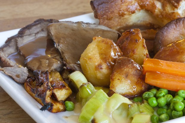 Roast dinner.