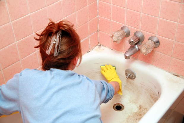 Bathtub cleaning