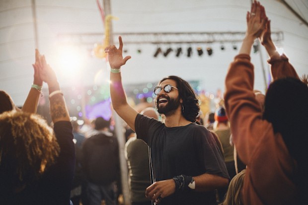 Festicval summer music stock