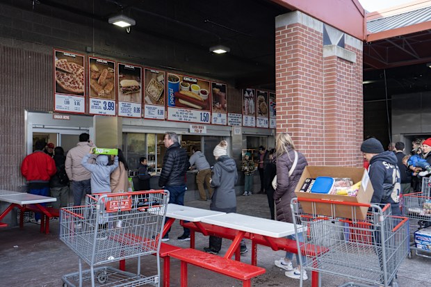 costco food kiosk pizza