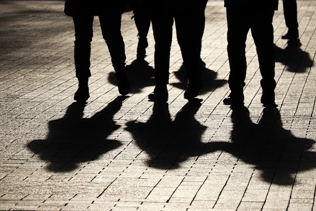 Stock image youth crime
