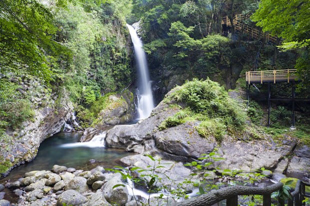 Nanadaru,mountains,Seven falls, seven onsen,Odaru,The Shokeidaru Falls,Imaihama Onsen, Kawazuhama Seaside Onsen, Yatsu Onsen, Mine Onsen, Yugano Onsen, Odaru Onsen,Nanadaru Onsen
