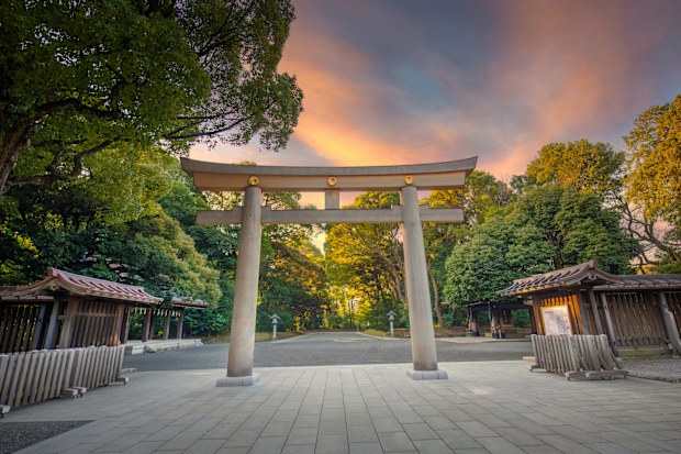 Meiji Shrine Temple, Tokyo, Japan