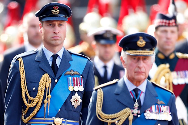 King Charles and Prince William