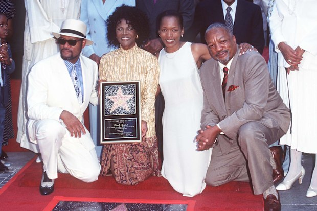 Cicely Tyson Honored with a Star on the Hollywood Walk of Fame in 10097 with Laurence Fishburne, Angela Bassett and Paul Winfield. 