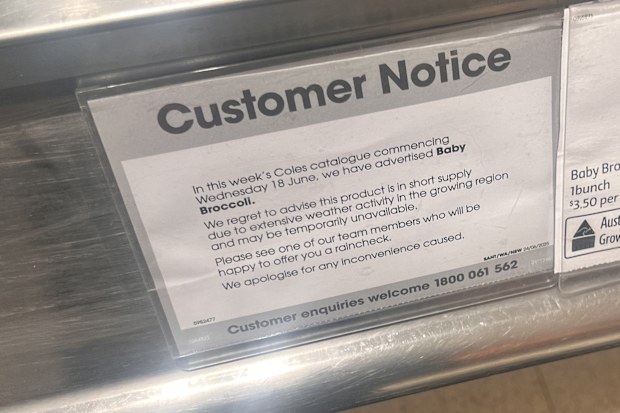 broccoli shortage australia 