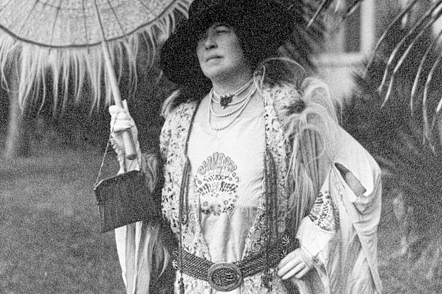 Molly Brown, a famous survivor of the Titanic sinking, pictured in 1927