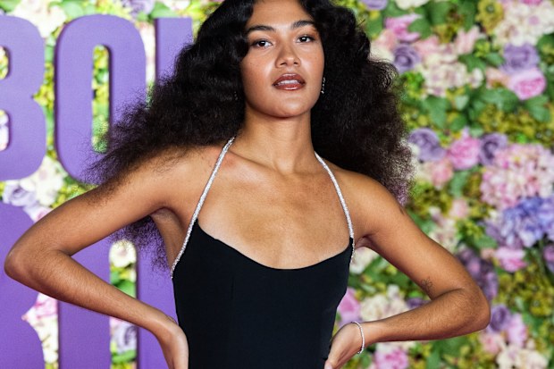 Olivia Dean attends the Bridget Jones: Mad About The Boy World Premiere at the Odeon Luxe Leicester Square on January 29, 2025 in London, England.