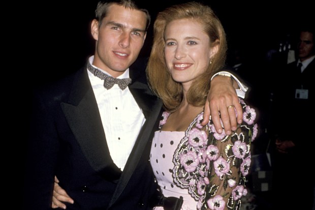  Tom Cruise, Mimi Rogers 