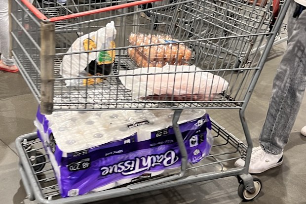 costco most commonly bought items spotted in trolleys at marsden park location in sydney