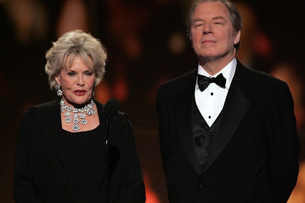 Presenters Janis Paige and Michael McKean