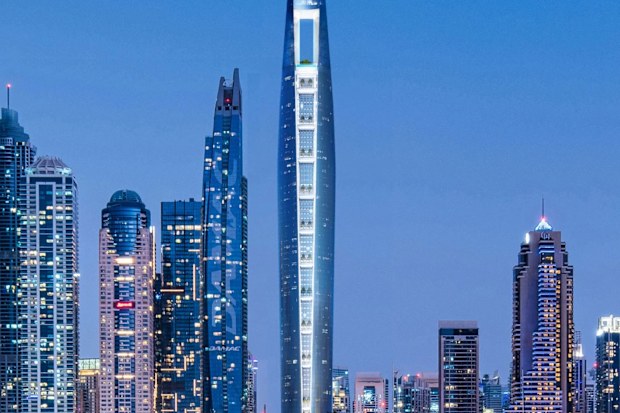 World's tallest hotel in DubaiThe Ciel 
