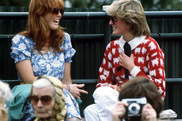 Princess Diana and Fergie ended up in a police van after hen's party