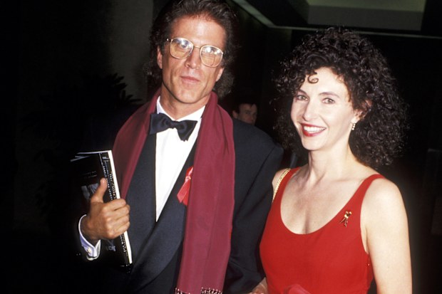 Ted Danson and Mary Steenburgen during one of their first sightings as a couple in 1994