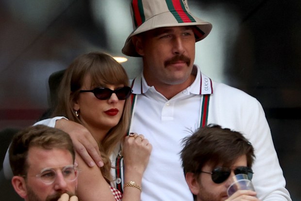 Taylor Swift and Travis Kelce