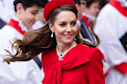 LONDON, ENGLAND - MARCH 10: Catherine, Princess of Wales attends the celebrations for Commonwealth Day at Westminster Abbey on March 10, 2025 in London, England.  (Photo by Samir Hussein/WireImage)