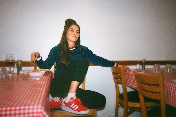 Amy Shark during the cover shoot for her new album Sunday Sadness.