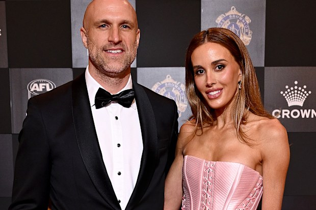 Chris Judd and Bec Judd
