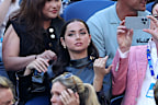 Ana de Armas during the Men's Singles Final match between Jannik Sinner of Italy and Daniil Medvedev during the 2024 Australian Open on January 28, 2024 in Melbourne, Australia. (Photo by Graham Denholm/Getty Images)