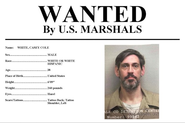 Vicky White and inmate Casey White were last seen when she removed him from the jail, supposedly to take him to the county courthouse for a mental evaluation