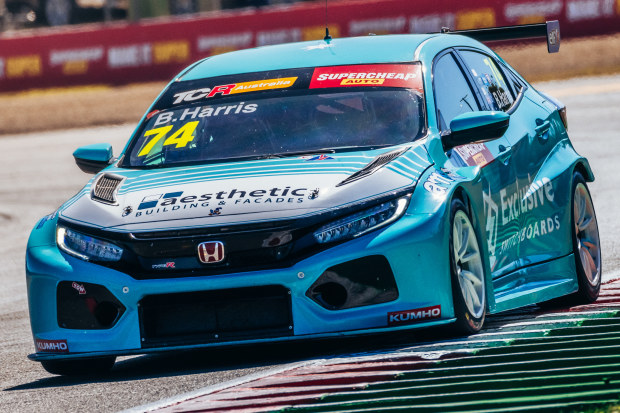 The Brad Harris-driven Honda Civic Type R. 