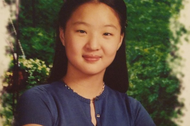Dr Catherine Kim as a young woman.