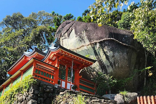 Kamikura-Jinja Shrine shrine in wakayama prefecture kii peninsula japan