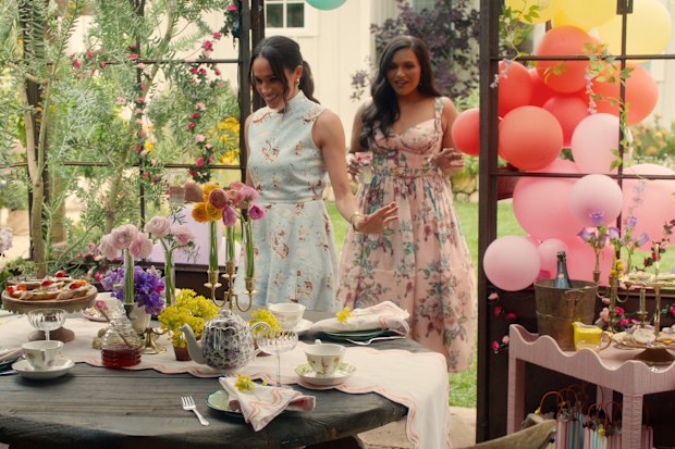 With Love, Meghan. (L to R) Meghan, Duchess of Sussex, Mindy Kaling