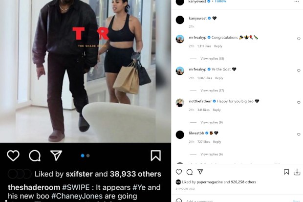 Kanye West, Chaney Jones