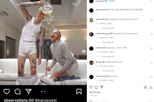 Kanye West, Pete Davidson