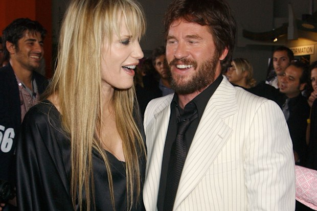 Daryl Hannah & Val Kilmer during "Wonderland" Premiere hosted by DETAILS + GUESS? - Arrivals at Grauman's Chinese Theatre in Hollywood, California, United States. 