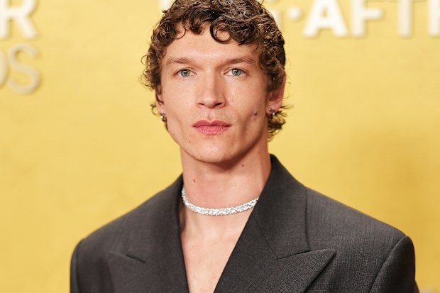 Connor Storrie attends the 32nd Annual Actor Awards at Shrine Auditorium and Expo Hall on March 01, 2026 in Los Angeles, California. 