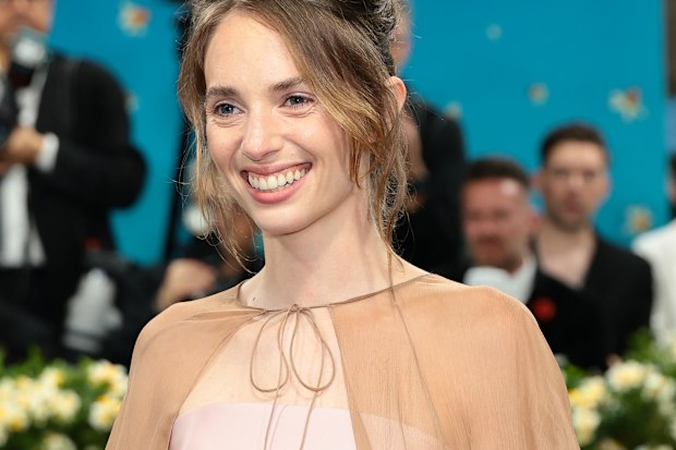 Maya Hawke attends the 2025 Met Gala Celebrating "Superfine: Tailoring Black Style" at Metropolitan Museum of Art on May 05, 2025 in New York City.  