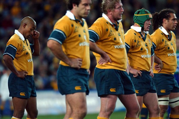Wallabies captain George Gregan sums up the mood of his team.