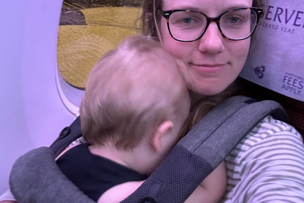 Flying with a baby