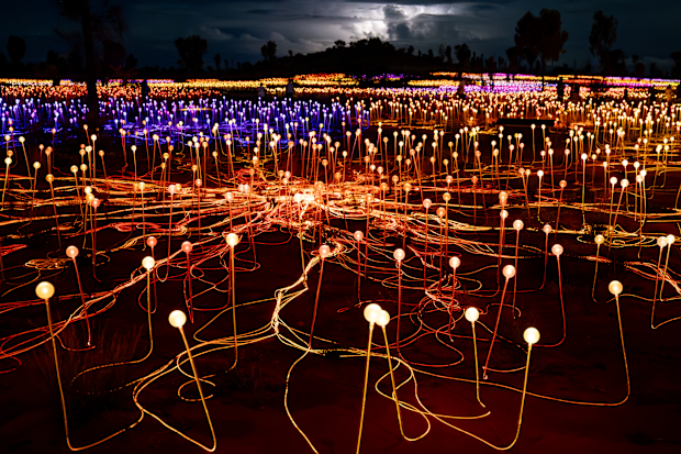 uluru field of light marks 10 years