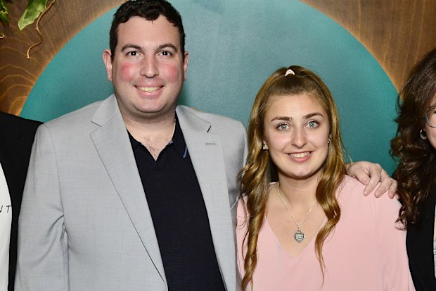  Connor Tomlinson, David Isaacman, Abbey Romeo, and Dani Bowman attend Netflix's "Love on the Spectrum" at TUDUM Theater on April 02, 2024 in Hollywood, California. 