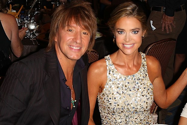 Denise Richards and Ritchie Sambora at the 12th Annual Golden Heart Awards Gala  at Beverly Hills on May 7, 2012.