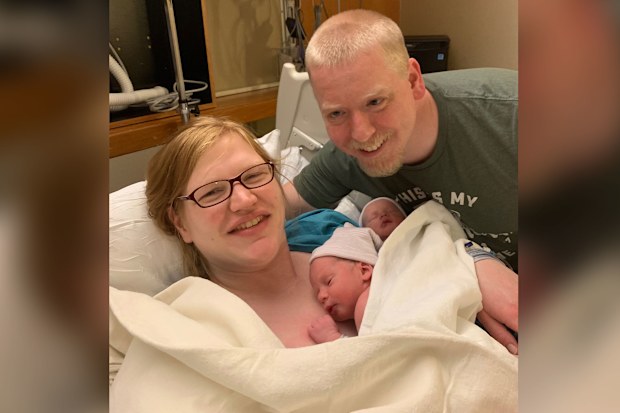 Philip and Rachel Ridgeway have had twins born from embryos that were frozen for 30 years.  