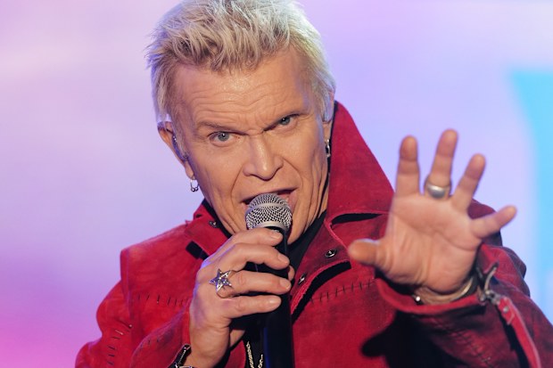 Billy Idol performs on Jimmy Kimmel Live!