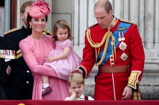 The adorable moment Prince George channelled Prince Charles